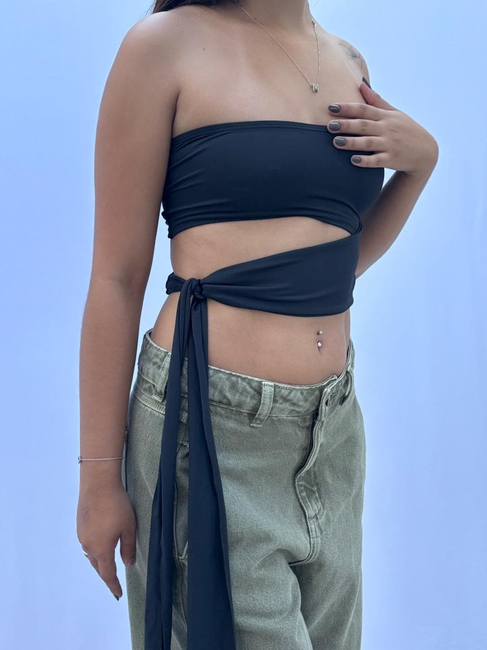 Cropped Amarrações